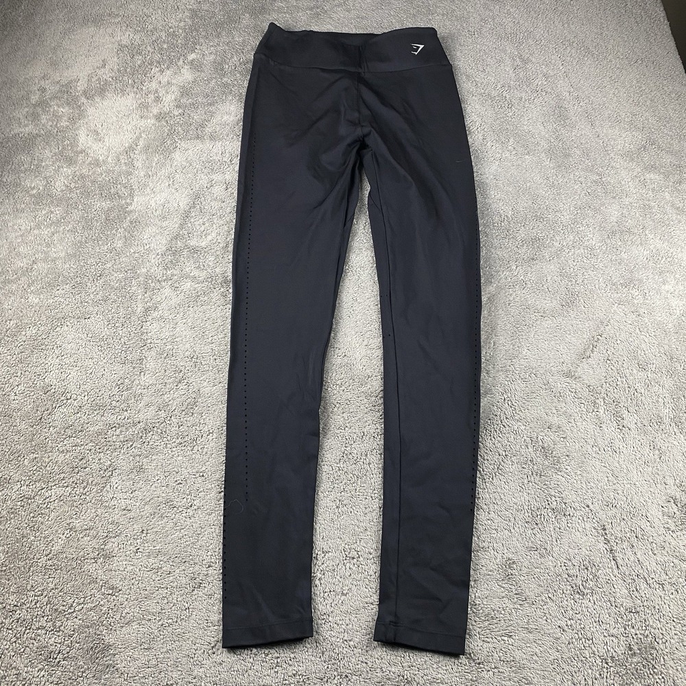 Gymshark Leggings Women Medium Black Activewear Yoga